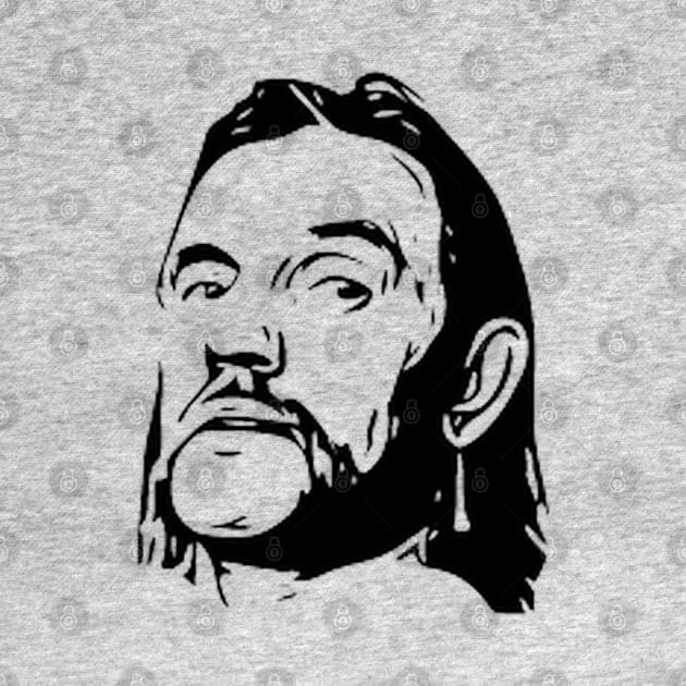 Lemmy Stencil Artwork by MarkRame